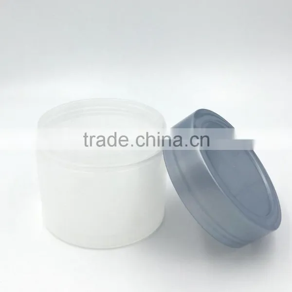 200ml Empty Fashion Cylinder Hair Wax Can Hair Conditioner Jar Transparent Color photo-2
