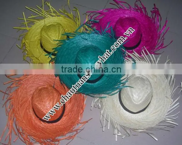 STRAW HAT DECORATION