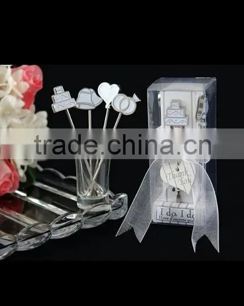 Sunvary Stainless Steel Fruit Fork Gifts Set for Wedding Party Favors