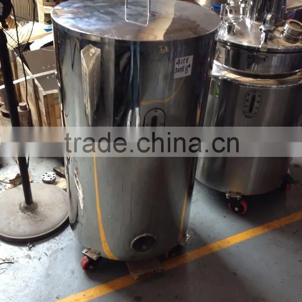 300L Medicine Liquid PID Holding Tanks With Agitators Used For Pharmaceutical Industry photo-3