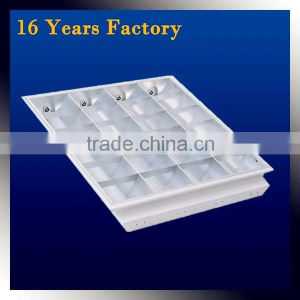 T8 2x36 Classic Recessed Grille Lamp