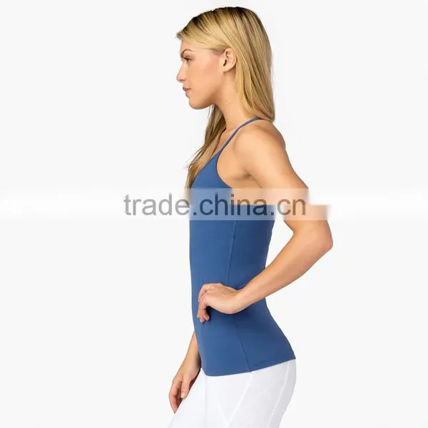 Girl's Fashion Racerback Cami Women Fitness Workout Yoga Camisole Top photo-3