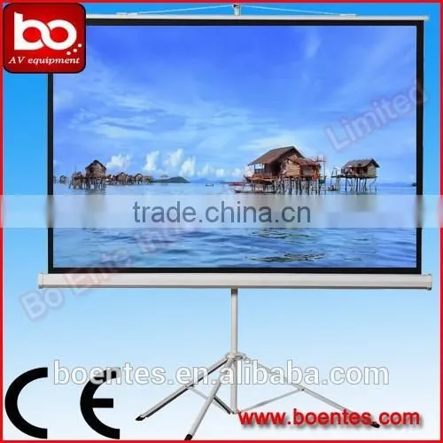 Matte White Floor Stand Bracket Tripod Projection Screen for 1:1 120 Inch BETTS1-120 photo-3