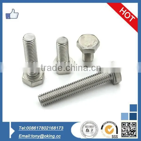 High Quality Din933 Grade 10.9 Hex Bolt and Nut photo-3