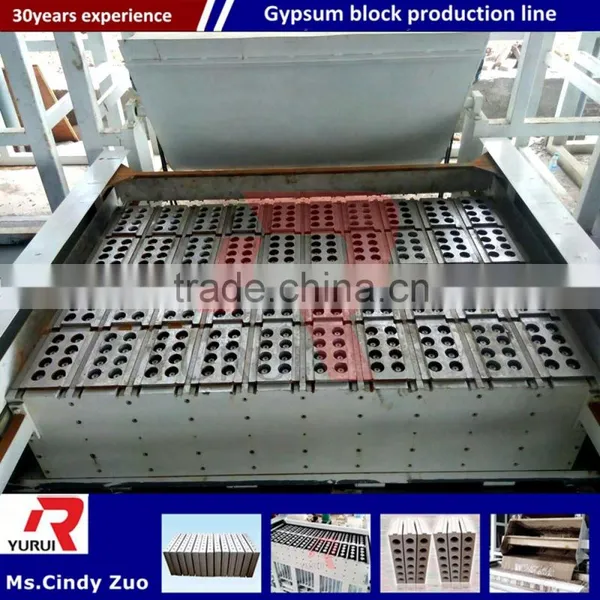 Small Manual Gypsum Block Making Machine/solid and Hollow Gypsum Block Production Machine photo-3