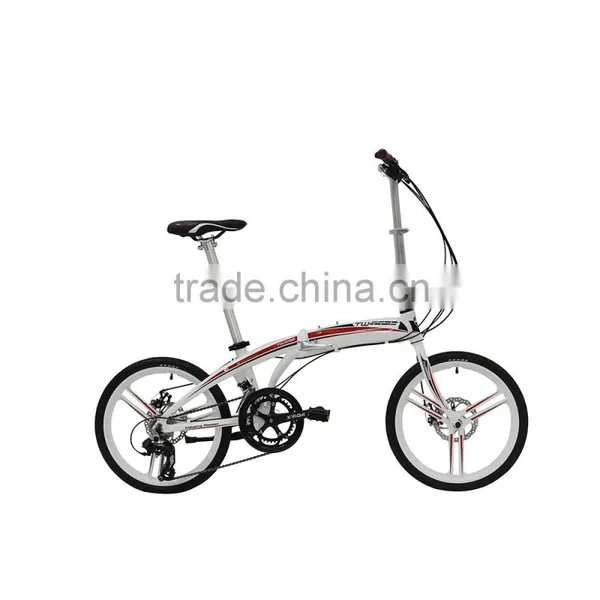 20" Aliumium Alloy Superlight Cheap Folding Bicycle for Wholesale Made in China photo-5