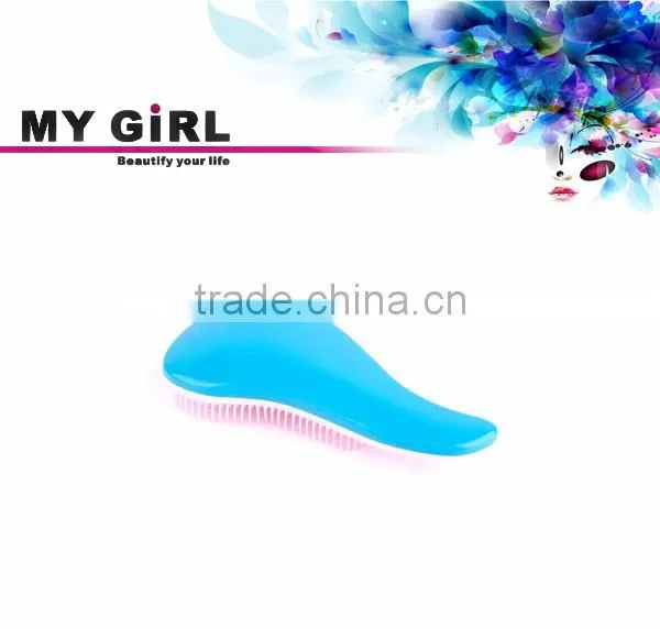 Good Peputation Factory Price Injection Molding Pink Hair Brush photo-3