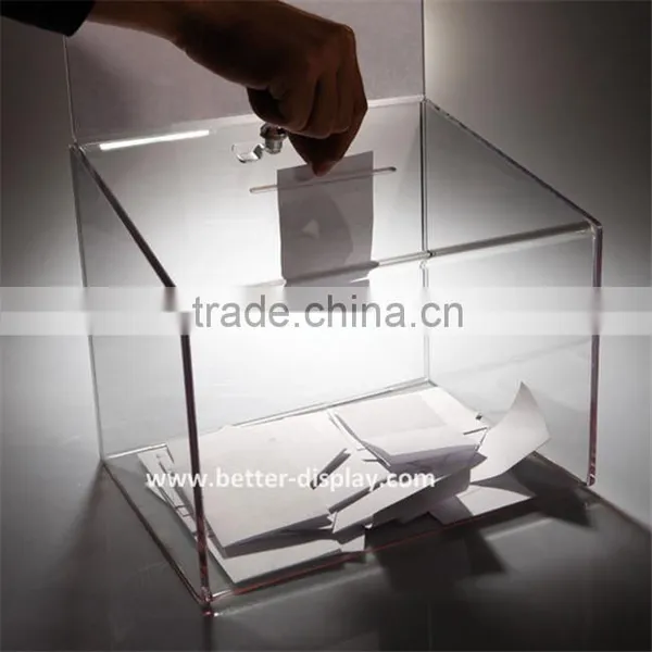 Wholesale Acrylic Large Collection Boxes photo-2