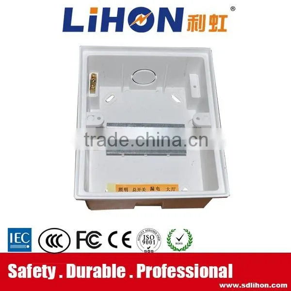 AS Plastic Special Din Rail Surface Mount Left and Right Open Lid Electric Distribution Box photo-5