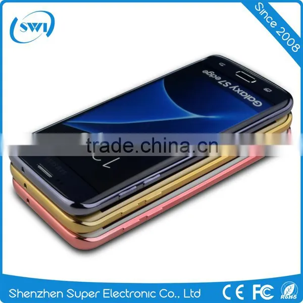 Luxury Ultra-thin Crystal Electroplate Soft TPU Case Cover For Multi Smart Phone for Samsung S7 Edge photo-5