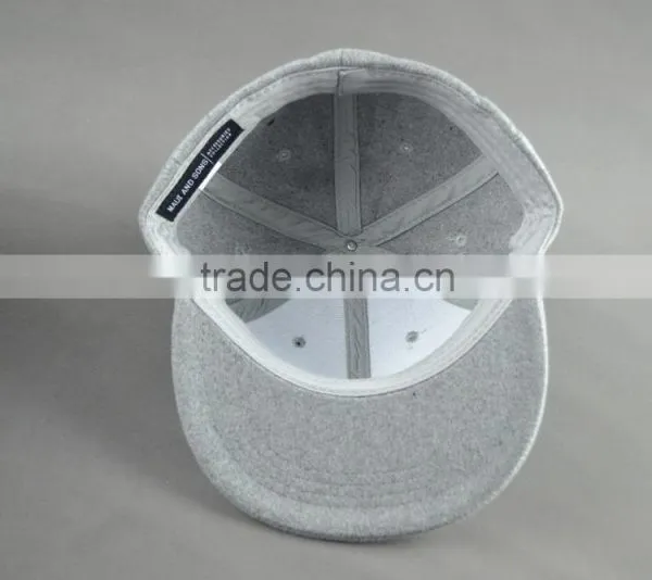 Custom Cheap Flat Brim Fitted Caps photo-5