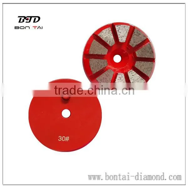 3"10-Seg Metal Bond Diamond Grinding Pads Concrete Floor Surface Prep Metals photo-6