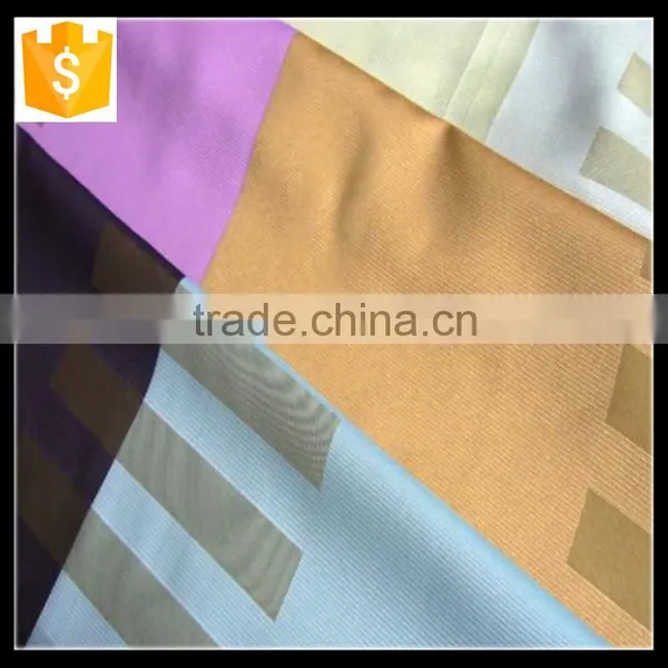 Suppliers 100% Polyester Luxury Brilliant Textile Material Fabric for Curtain