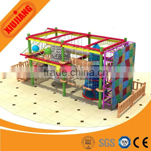Xiujiang New Design Indoor Outdoor Challenge Equipment Climbing Nets for Kids photo-5