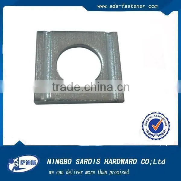 Hot Sales Din 434 Curved Galvanized Square Washer photo-2