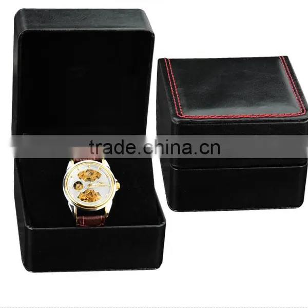 Chinese Factories Wholesale Custom High-grade PU Leather Watch Box, Fashion Beautiful Gift Box photo-4