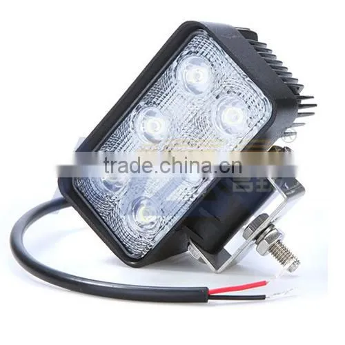 MZ LED OFFROAD Light 4.5'' 18W Work Lamps for Truck SUV ATV 6x3W EPISTAR Super Brightness Good Quality Car Lighting CE IP67 RoHS
