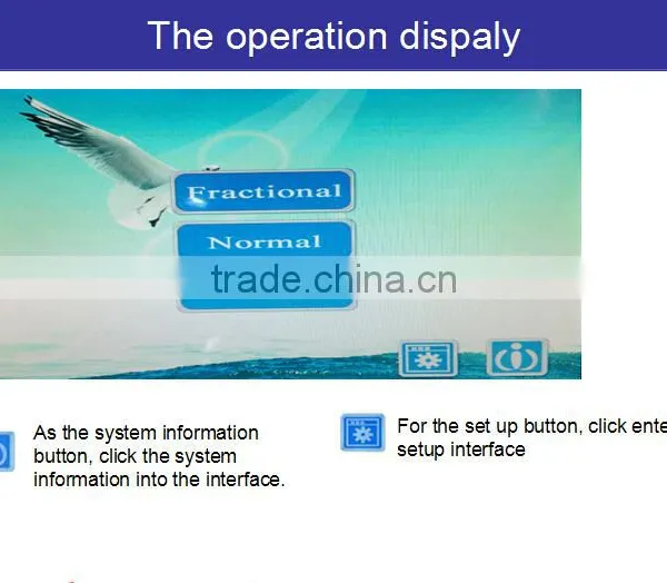Medical 2015 Newest CE Approved Vaginal Tightening/beely Co2 Fractional Laser Machine Mole Removal photo-4
