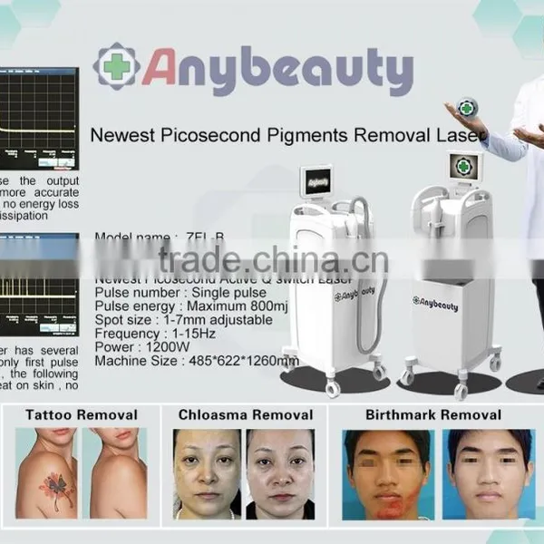 Korea Imported 7 Joints Light Guiding Arm q Switch nd Yag Laser 1064nm/532nm Tattoo Removal Laser Equipment System photo-3