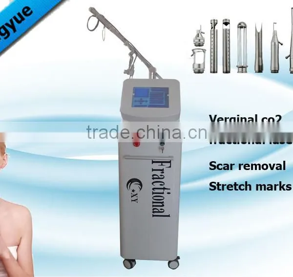 10.6um 100um-2000um 2016 Newest Verginal Co2 Wart Face Whitening Removal Fractional Laser Skin Treatment Machine photo-6