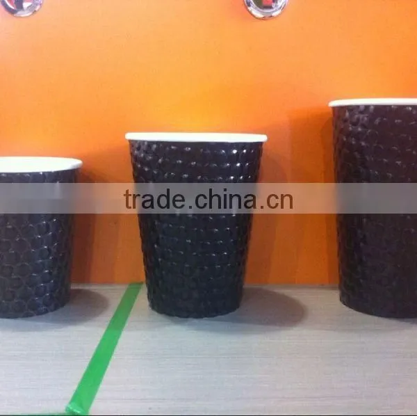 Disposable Paper Cup Embossed Cup photo-2