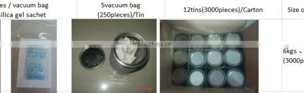 6 Dots (10% - 60%) Humidity Indicator Cards Silica Gel Desiccant photo-4