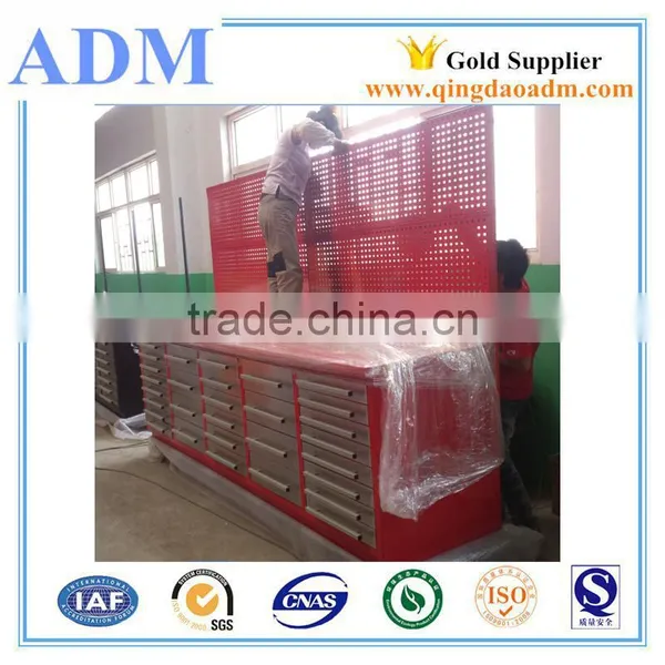 Perforated Panel Work Bneches Drawer Cabinet photo-2