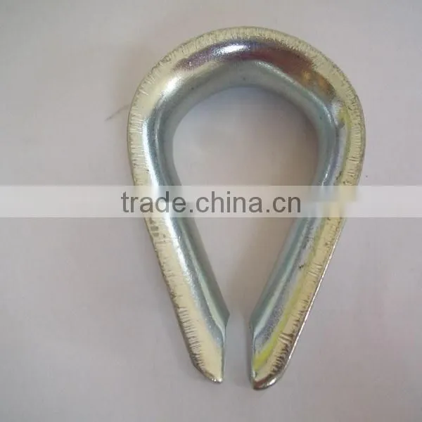 Galv DIN 6899 B Wire Rope Thimble photo-3