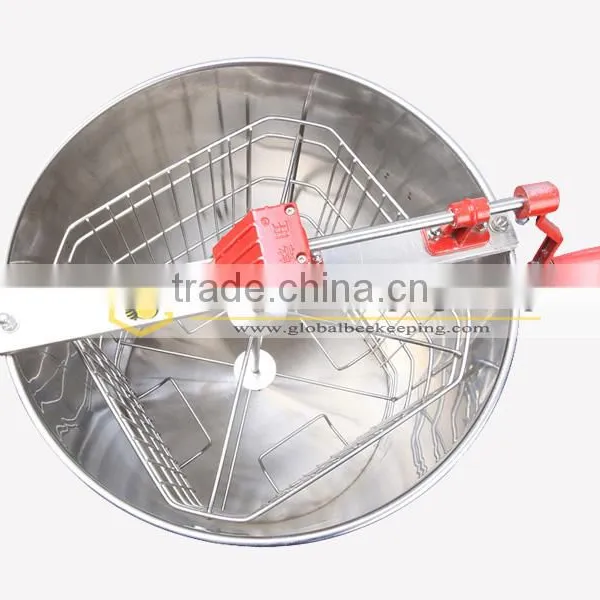 High Quality Beekeeping Equipment 4 Frames Manual Honey Extractor photo-3