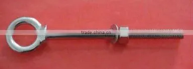 Stainless Steel Weld Eye Bolt With Nut and Washer