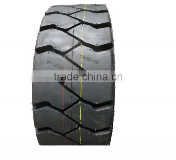 China Super Quality Latest Industrial Forklift Skid Steer Solid Tyre photo-3