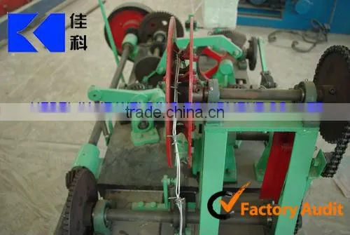 Automatic Straight and Reverse Twisted Barbed Wire Making Machine JIAKE FACTORY photo-6