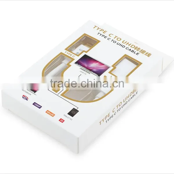VOXLINK 1080p Gold Plated USB 3.1 Type C Male to HDMI Female Adapter Cable for Macbook photo-6