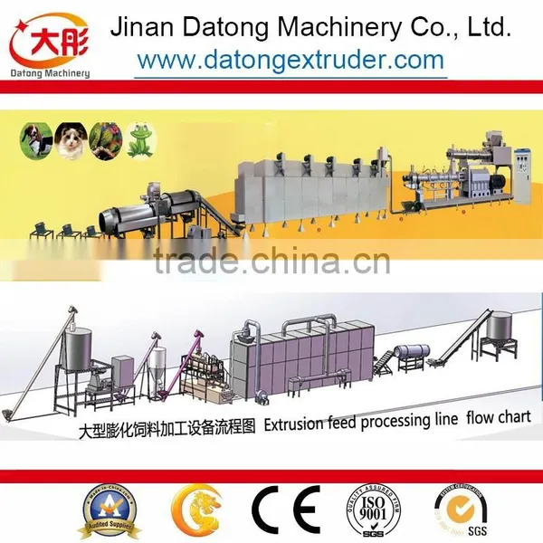 Dog Cat Fish Food Production Extruder