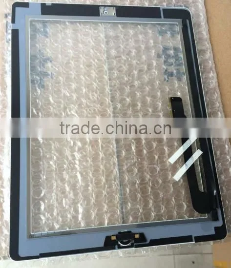 Touch Screen Glass With Home Button for Ipad 4 Touch Screen Button Home photo-3