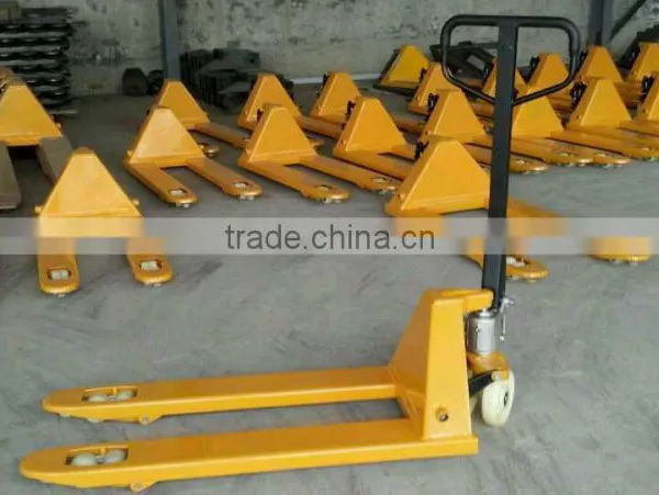 Hand Scissor Lift 2 Ton Pallet Truck Scale photo-3