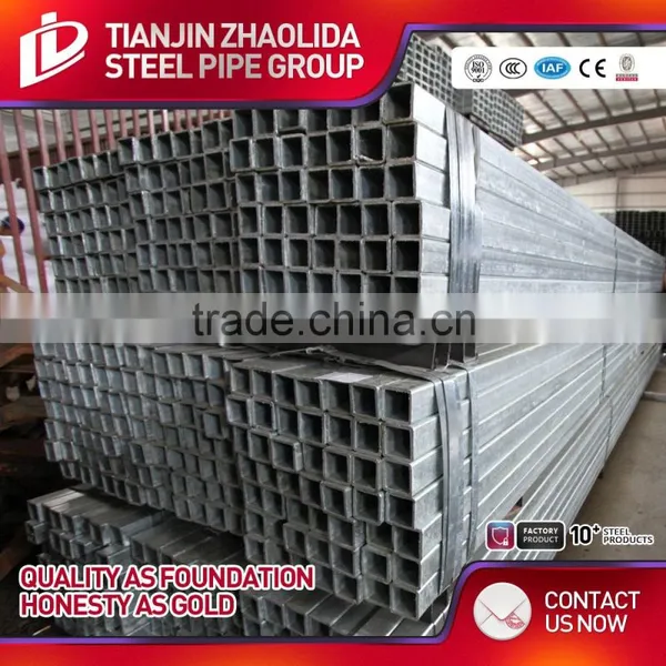 ASTM A500 Hot Dipped Galvanized Square & Rectangualr Steel Hollow Sections Price per Ton photo-6