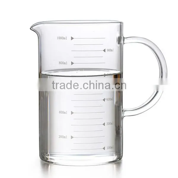 Haonai Wholesale Measuring Drinking Glass Cup photo-4