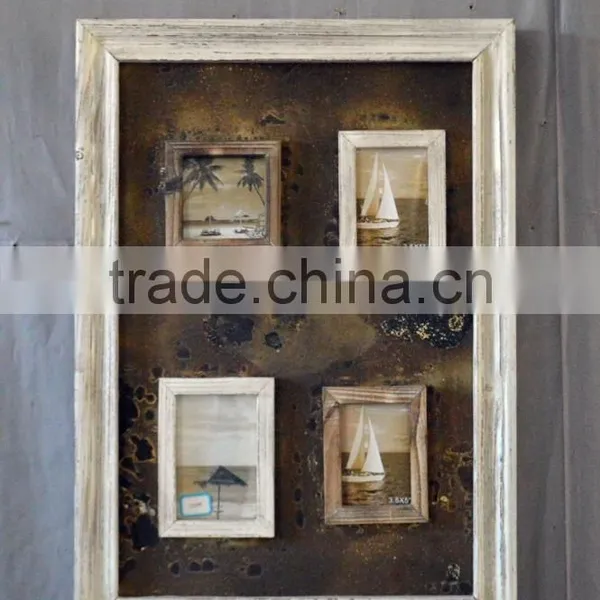 2016 Latest Wooden Decorative Wall Shelf With Frames photo-2