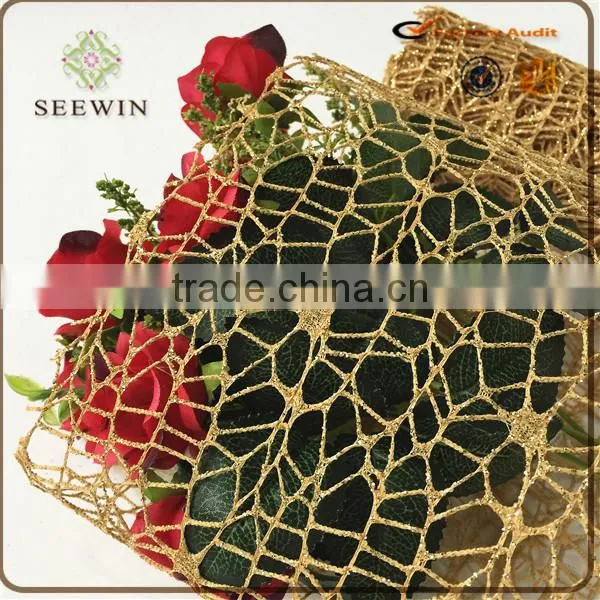 Gift Flower Wrapping Decorating Mesh Rolls 100% Polyester photo-3