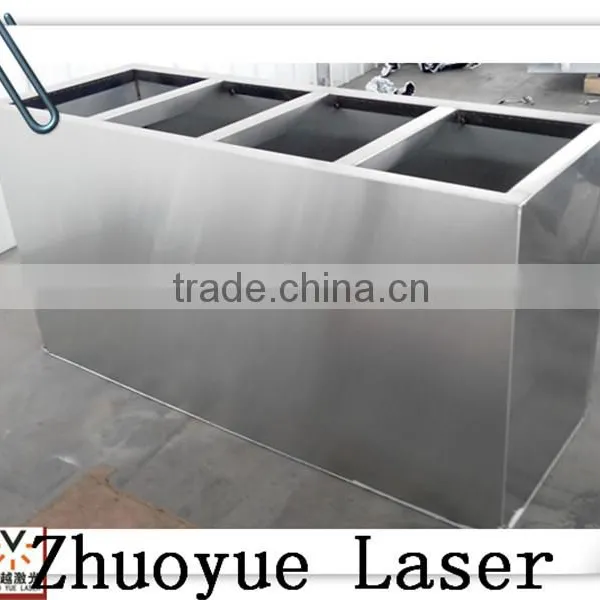 Metal Flower Pots Fabrication /stainless Steel Base Hard Garden Set pe Rattan Garden Planter Pot Garden Flower Pot photo-3