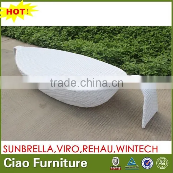 Promotion Hotel Outdoor Day Bed Rattan Sun Bed With Cushion photo-2