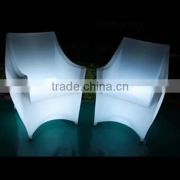 New Arrival Plastic With LED Bar Stool With Bar Stool Parts for Club photo-3