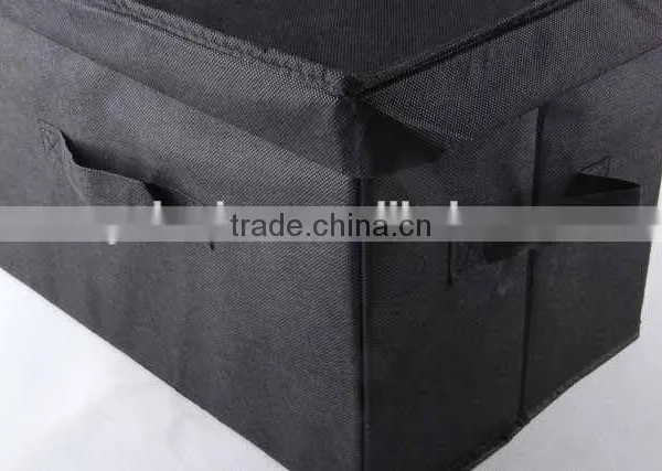 Square Non-woven Box With Cover and Handle/storage Box photo-3