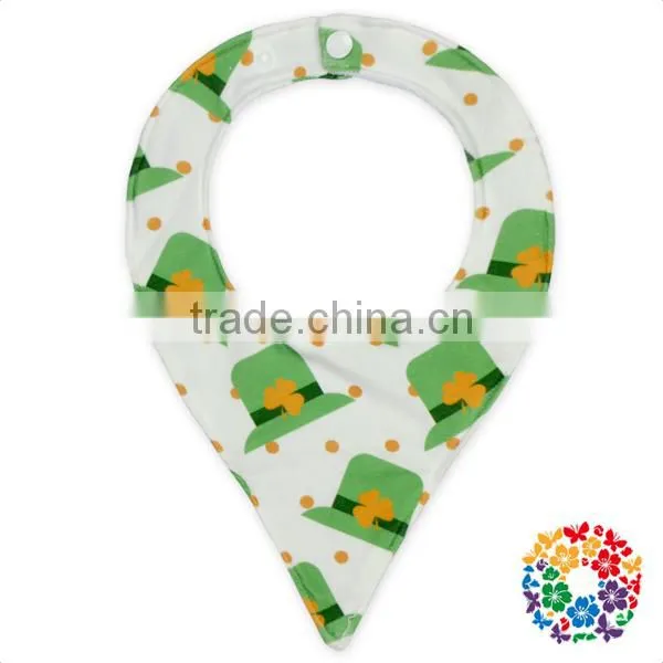 Baby Unisex Animal And Fruit Print Drooling And Teething Baby Bibs Triangle photo-5