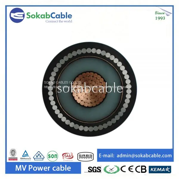 High Voltage Steel Wire Armored Power Cable photo-5