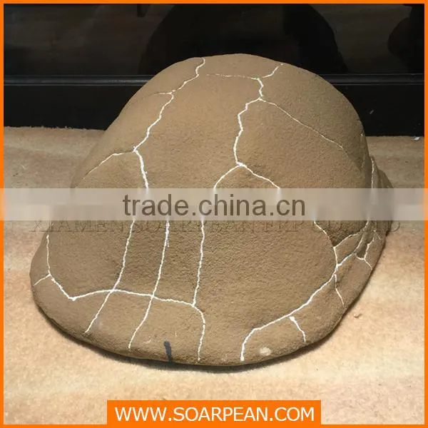 Resin turtle shell animal figurine for store window display decoration