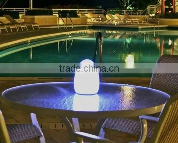 Wholesale Solar Powered Growing Plastic Waterproof LED Table Lamp With 16 Colors Change photo-5