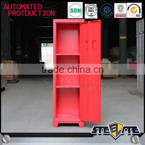 One Door With Star Kids Metal Locker Clothes Cupboard Design photo-2