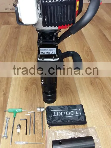 Mini Petrol Hammer Piling Machine Portable Gasoline Powered Diesel Post Driver photo-3